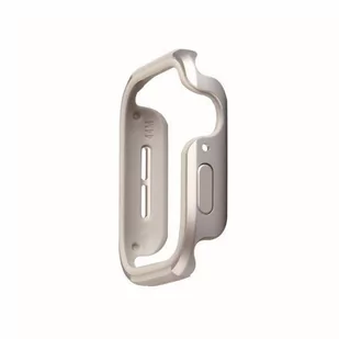 UNIQ etui Valencia Apple Watch Series 4/5/6/SE 44mm. srebrny/titanium silver - Akcesoria do smartwatchy - miniaturka - grafika 2