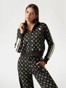 Guess Bluza 176839 Czarny Classic Fit - Bluzy damskie - miniaturka - grafika 1