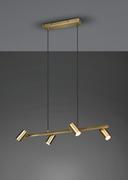 Lampy sufitowe - Marley lampa wisząca złota 302400404 Trio - miniaturka - grafika 1