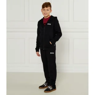 BOSS Kidswear Dres Regular Fit - Dresy i komplety dla chłopców - miniaturka - grafika 1