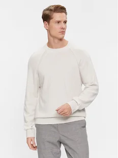 Calvin Klein Sweter K10K111954 Écru Regular Fit - Swetry męskie - miniaturka - grafika 1