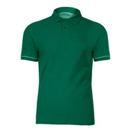 Odzież robocza - LAHTI PRO Koszulka polo zielona bawełniana rozmiar S L4030901 LPL4030901 - miniaturka - grafika 1