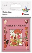 Szkolne artykuły papiernicze - Naklejki foliowe Fairy Fantasy wróżki różowe 30szt - Titanum - miniaturka - grafika 1