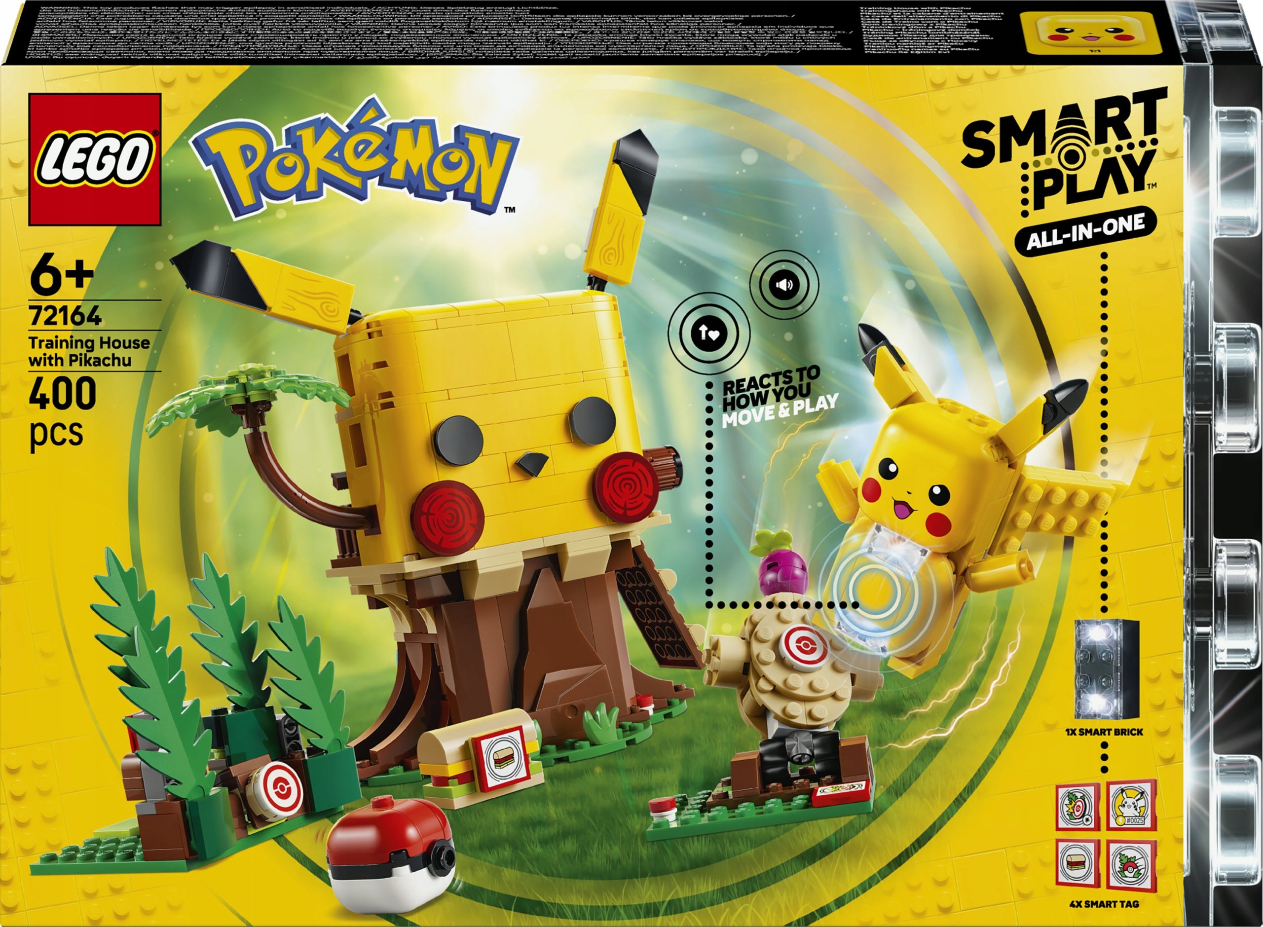 Lego Pokémon Smart Play: Dom treningowy z Pikachu 72164