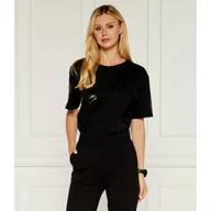 Koszulki i topy damskie - Armani Exchange T-shirt | Cropped Fit - miniaturka - grafika 1