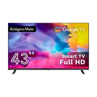 Telewizory - Kruger&Matz 43" FHD Google TV, DVB-T2/S2/T/C H.265 HEVC - miniaturka - grafika 1