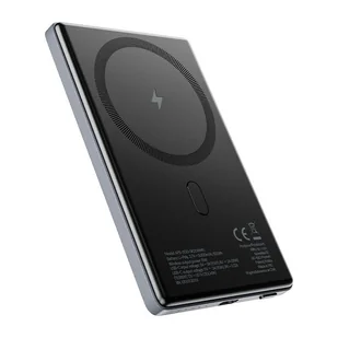 Powerbank bezprzewodowy Allity APB-300 PD QC 20W 5000 mAh szary magnetyczny - Powerbanki - miniaturka - grafika 1
