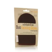Pozostałe akcesoria do kąpieli i SPA - TanOrganic Exfoliate & Tan Duo Tanning Glove Samoopalacz 1 szt - miniaturka - grafika 1