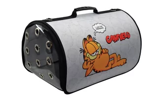 Garfield transporter dla kota szary 50x31x28cm - Transportery dla kotów - miniaturka - grafika 1