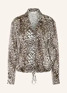 Bluzki damskie - Lilienfels Bluzka Satynowa braun - miniaturka - grafika 1