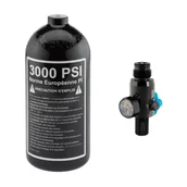 Osprzęt do wiatrówek - Zestaw Butli z Zaworem do HPA 3000 PSI Dye Preset+ 0,8L Tank - miniaturka - grafika 1