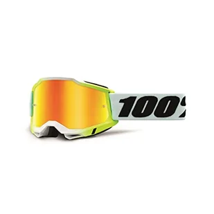 100% ACCURI 2 okulary Dunder - żółta soczewka lustrzana - Gogle i okulary motocyklowe - miniaturka - grafika 1