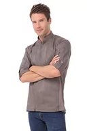Kurtki męskie - Chef Works Chef Works Męska kurtka BCLZ008GPGXS Chef's Jacket, grafitowy szary, XS BCLZ008GPGXS-GPG-XL - miniaturka - grafika 1