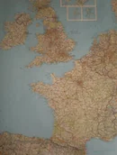 Atlasy i mapy - Freytag&amp;Berndt Europa Zachodnia mapa ścienna 1:2 000 000 Freytag & Berndt - miniaturka - grafika 1