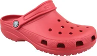 Klapki i japonki damskie - Crocs Crocs Classic 10001-6EN czerwone 37/38 - miniaturka - grafika 1