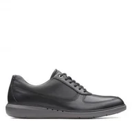 Półbuty męskie - Un Voyage Lace [black leather] - rozmiar 41.5 - miniaturka - grafika 1