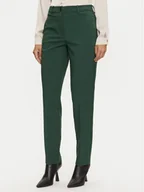 Spodnie damskie - YAS Chinosy Bella 26033693 Zielony Regular Fit - miniaturka - grafika 1