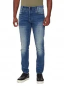 Spodnie damskie - G-Star Raw Spodnie Jeansowe Męskie Niebieskie Długie 31/32 Jsi - miniaturka - grafika 1