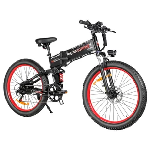 SAMEBIKE LO26-Plus Electric Bike 1000W Motor 48V 15Ah Battery 26 inch Tires 45km/h Max Speed 100km Range Hydraulic Disc B - Rowery elektryczne - miniaturka - grafika 1