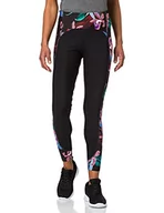 Spodnie damskie - Hurley Spodnie damskie W Orchid Snck Hybrid Surf Legging wielokolorowa Czarna orchidea M cq4551 - miniaturka - grafika 1