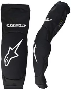 Alpinestars Męski ochraniacz na łokcie Paragon Plus, czarny biały, S - Akcesoria motocyklowe - miniaturka - grafika 1
