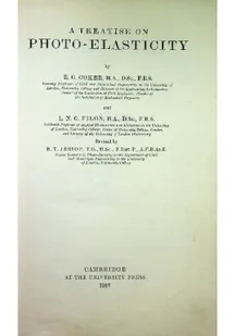 A treatise on photo-elasticity. - Książki do nauki języka angielskiego - miniaturka - grafika 1