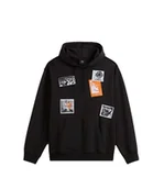 Bluzy męskie - Bluza Męska VANS Punk Patch Pullover Black VN000PAZBLK1 XL - miniaturka - grafika 1