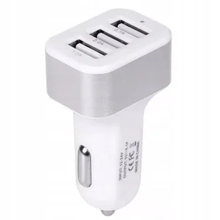 Ładowarka samochodowa uniwersalna 3 x USB 3,0A 2,0A 1A 5V - Ładowarki samochodowe - miniaturka - grafika 1