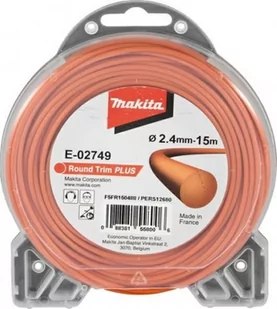 Makita żyłka nylonowa okrągła 2,4mm/15m - Akcesoria do kos i kosiarek - miniaturka - grafika 1