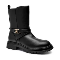 Buty dla dziewczynek - Tommy Hilfiger Botki - miniaturka - grafika 1