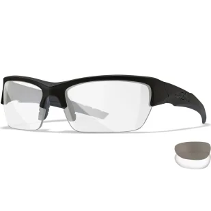 Okulary Taktyczne Wiley X Valor 2.5 CHVAL07 Grey/Clear Matte Black Frame  | PayPo | GRATIS WYSYŁKA | ZWROT DO 100 DNI - Odzież taktyczna i umundurowanie - miniaturka - grafika 1
