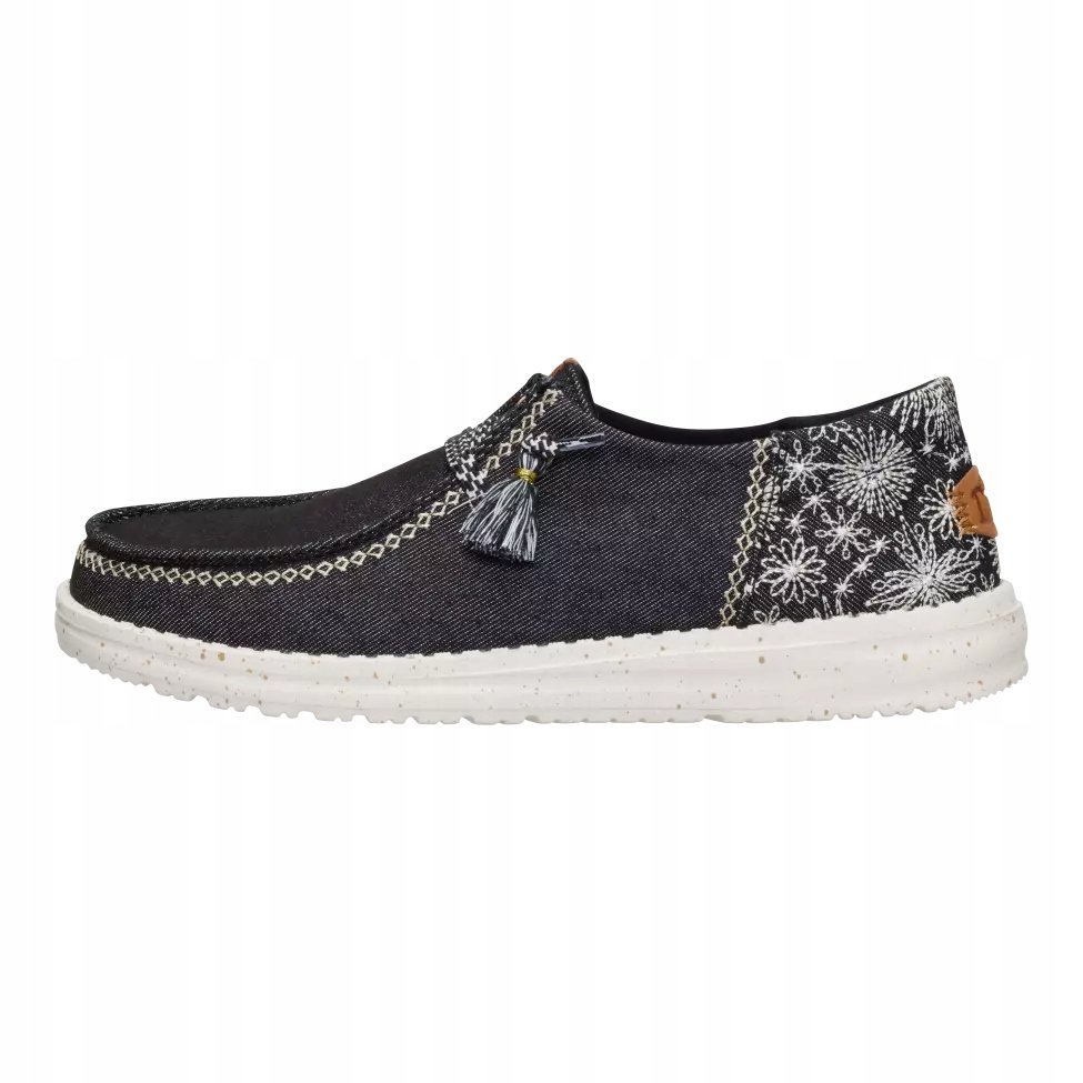 HeyDude Damskie Mokasyny Buty Półbuty Wsuwane Wendy Funk Embroidered 40