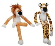 Zabawki dla psów - Kerbl Zabawka pluszowa lew/tygrys 40cm - miniaturka - grafika 1