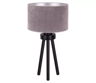Lampa stołowa LYON 1xE27/15W/230V szare - Lampy stojące - miniaturka - grafika 1