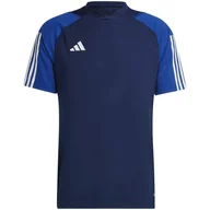 Koszulki męskie - Koszulka męska adidas Tiro 23 Competition Jersey granatowa HK7637-L - miniaturka - grafika 1