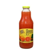 Soki i napoje niegazowane - Sok "Jaffa Gold" z czerwonych grejpfrutów butelka szklana 1 litr - miniaturka - grafika 1
