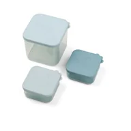 Lunch boxy - Done by Deer, Zestaw Pojemników Elphee Blue, rozm. M, 3 szt. - miniaturka - grafika 1