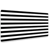 Podkładki na biurko - Podkładka na całe biurko Poziome linie geometryczne 100x50 cm - miniaturka - grafika 1