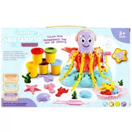 Masy plastyczne - Masa plastyczna z akcesoriami Ośmiornica 3+ Mega Creative Uniwersalny - miniaturka - grafika 1