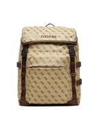 Plecaki - Guess Plecak L5YZ08 WGRI0 Beżowy - miniaturka - grafika 1