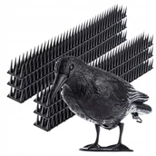 Zwalczanie i odstraszanie szkodników - KADAX Kruk Odstraszacz Ptaków +Kolce Na Ptaki 6szt - miniaturka - grafika 1