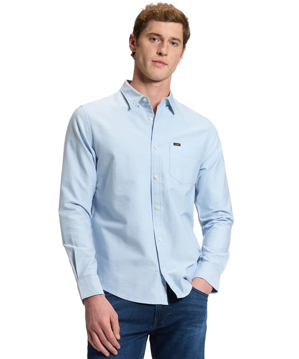 Koszula Lee BUTTON DOWN 112386381 Halogen Crossed Cloud XL