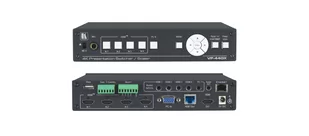 Kramer VP-440X przełącznik/skaler prezentacji 18G 4K 4:4:4 z rówmoczesnymi wyjściami HDBaseT i HDMI - Rozgałęźniki - miniaturka - grafika 1