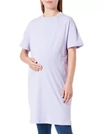 Sukienki ciążowe - MAMALICIOUS Women's MLMAMA Mary S/S JRS Short Dress 2F. Sukienka, Lavender, M - miniaturka - grafika 1
