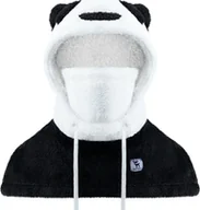 Czapki dla dzieci - Meteor Kominiarka narciarska Qunature Panda dla dzieci/dorosłych rozmiar L - czarna/biała - miniaturka - grafika 1