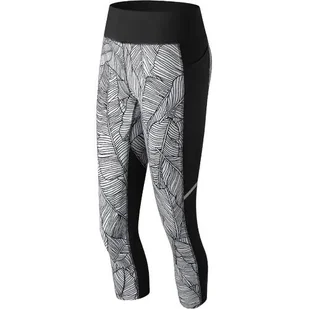 Legginsy damskie New Balance Print Impact - Spodnie sportowe damskie - miniaturka - grafika 1