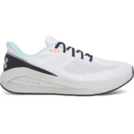 Buty sportowe męskie - Męskie buty do biegania Under Armour UA Sonic 7 - białe - miniaturka - grafika 1