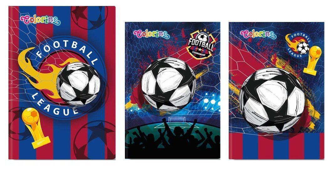 Zeszyt A5 32k kratka Football Colorino