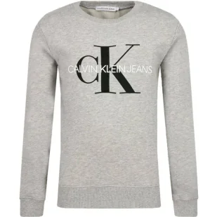 CALVIN KLEIN JEANS Bluza MONOGRAM | Regular Fit - Bluzy dla chłopców - miniaturka - grafika 1