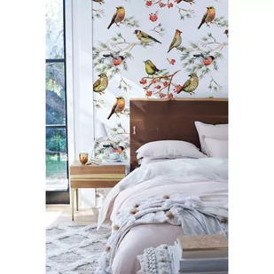 Flizelinowa tapeta Ptaki leśne zwierzęta 104x70cm - Tapety - miniaturka - grafika 1